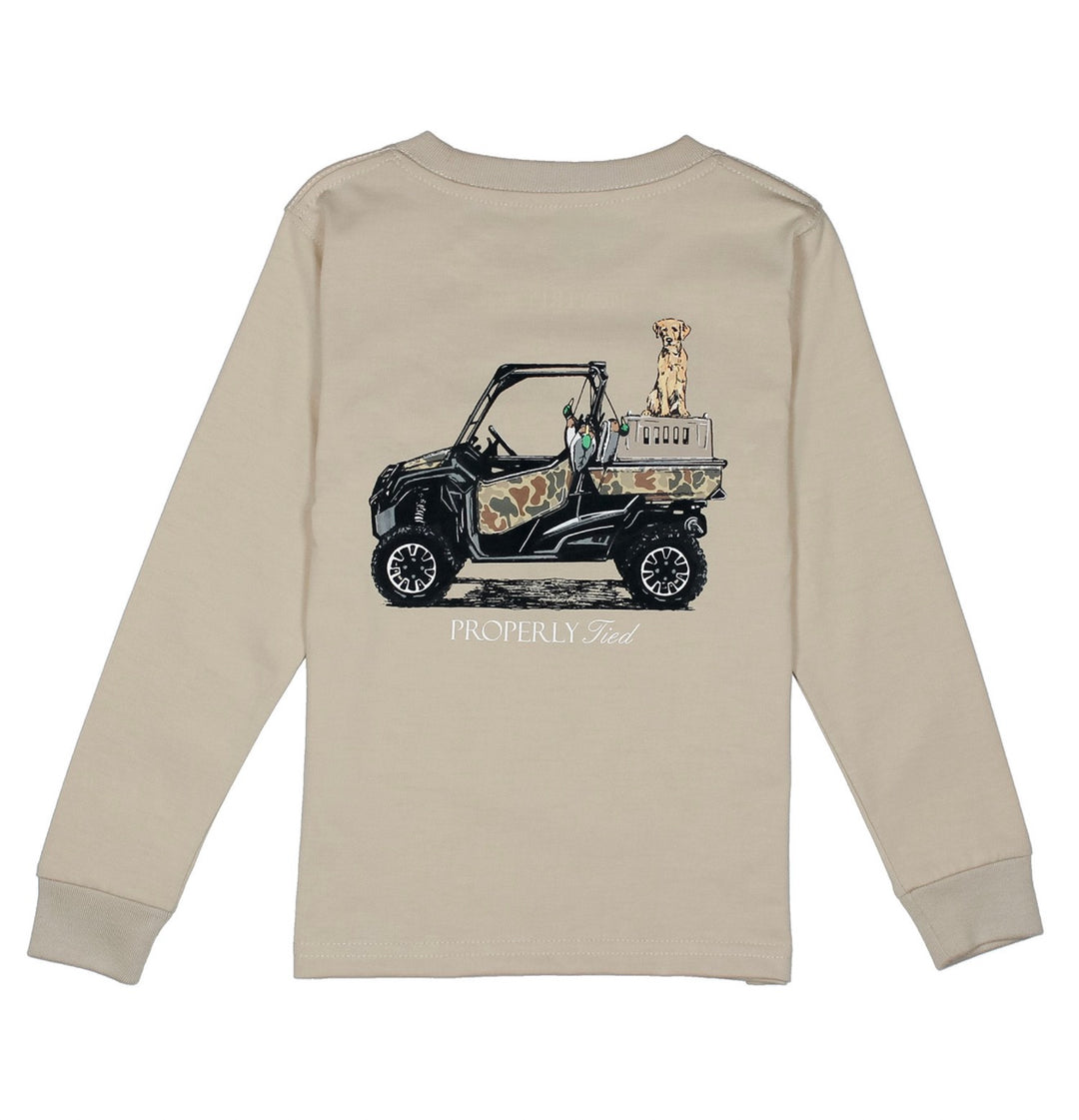 Boys Trail Tradition LS Linen