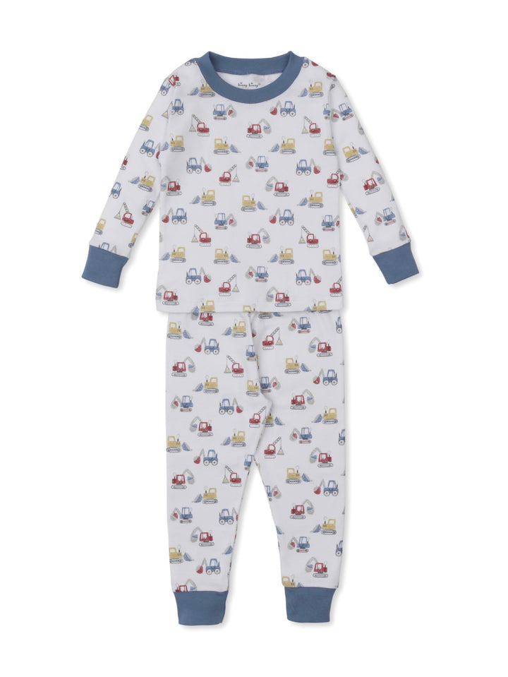 Boys Pajama Set | Construction Diggers