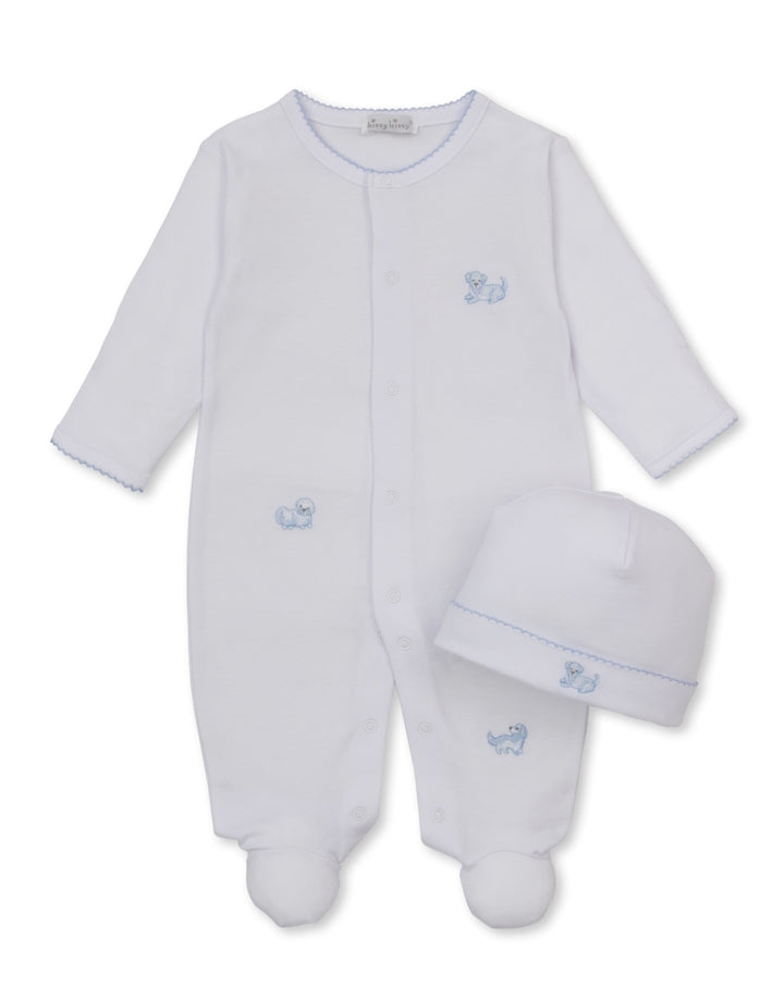 Boys Footie w/ Hat Set | Puppy Paws