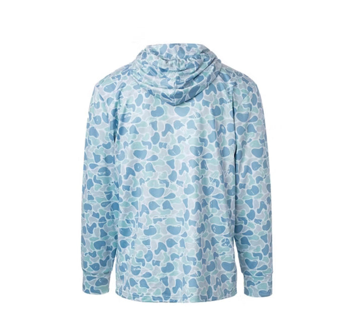 Saltwater Camo Performance Hoodie