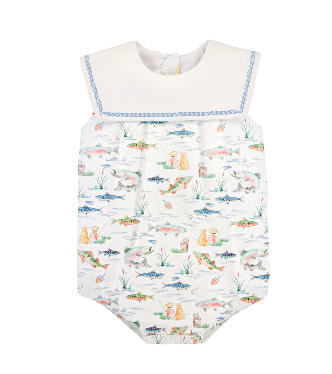 Gone Fishing Bubble w/ Sailor Collar