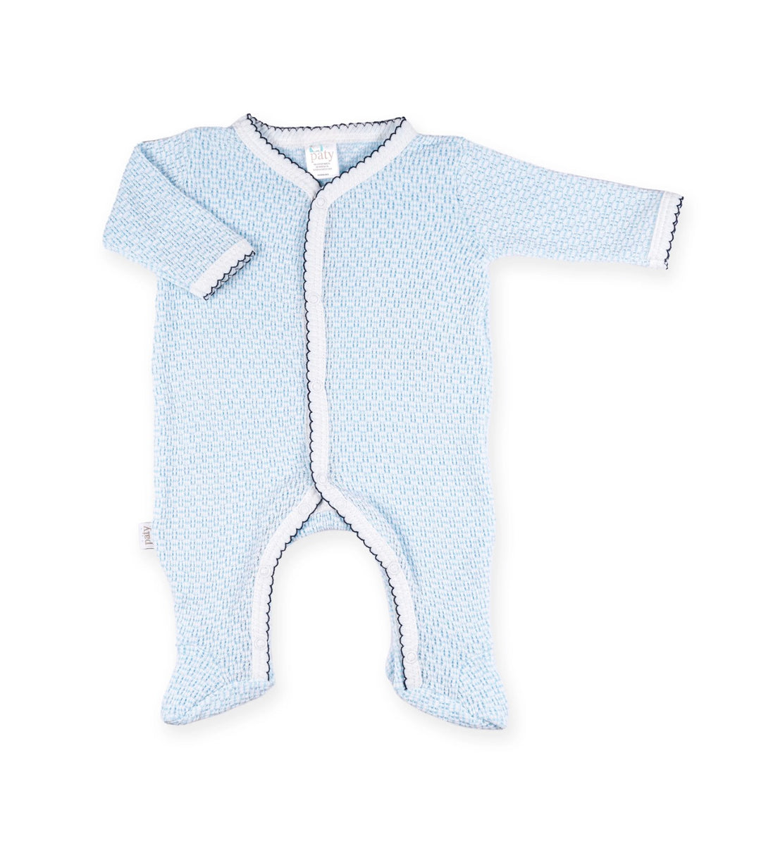 Knit Solid Color Footie |