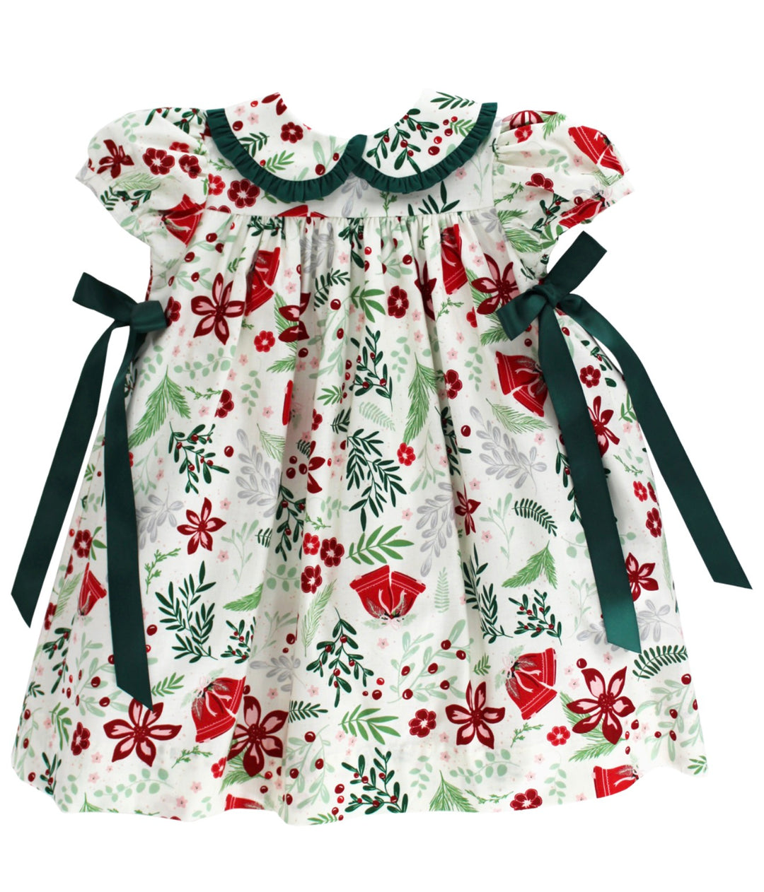 Heirloom Holly with Basil Girls Float Dress