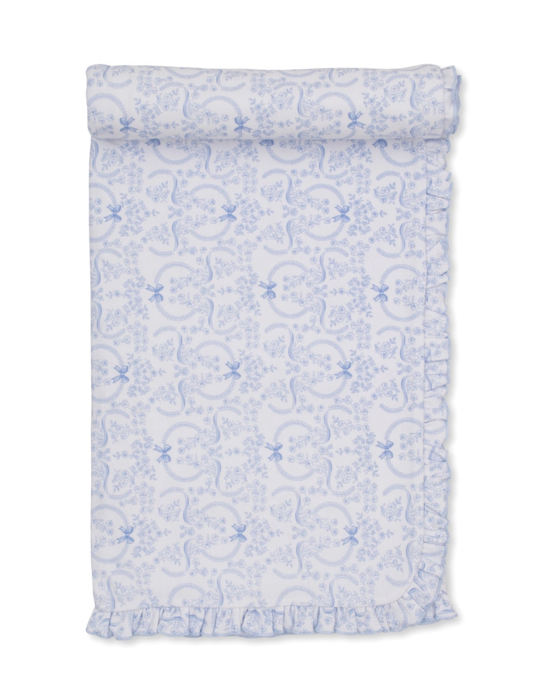 Girls Blanket | Delicate Blooming Bows