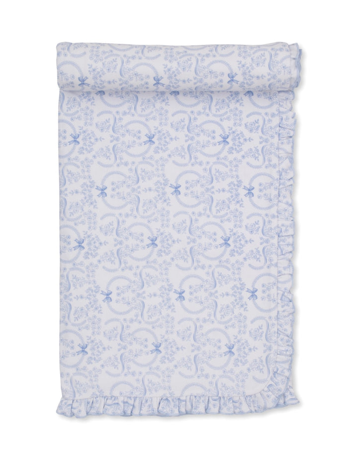 Girls Blanket | Delicate Blooming Bows