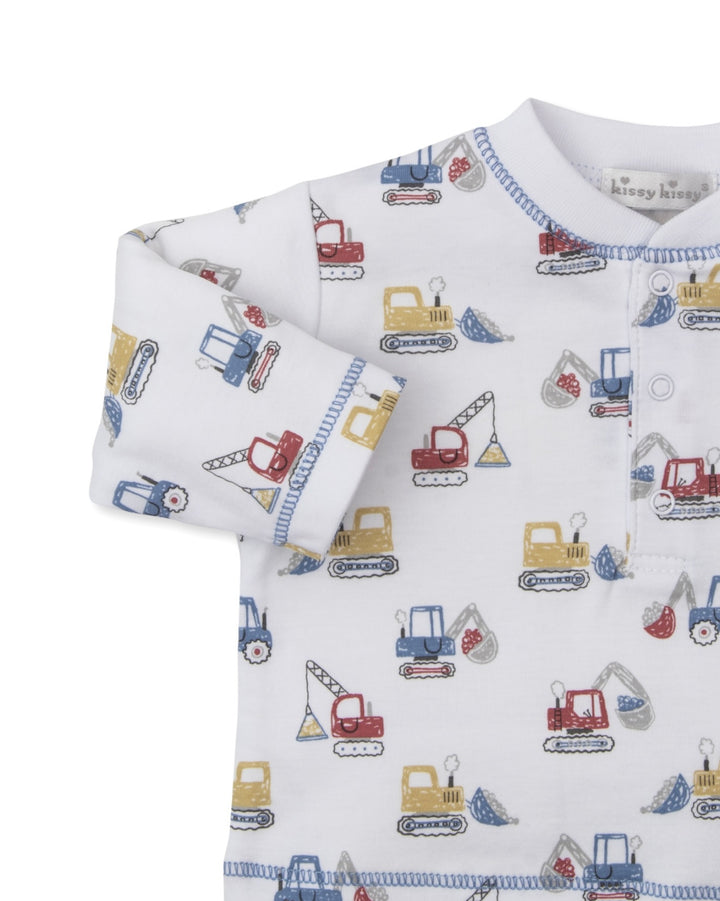 Boys Pant Set | Construction Diggers