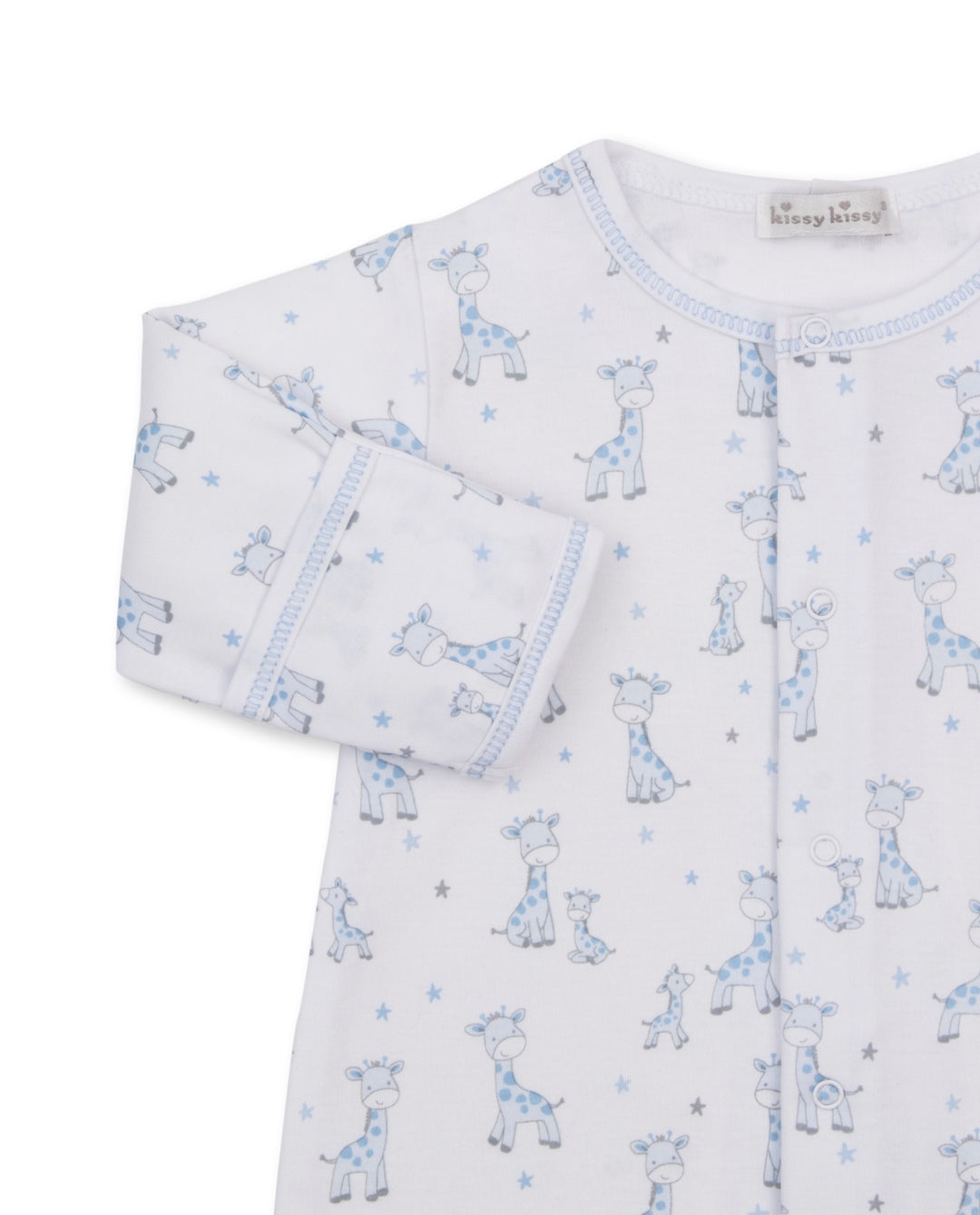 Convertible Gown | Just Giraffes Light Blue
