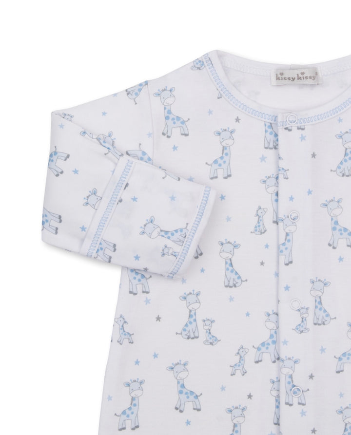 Convertible Gown | Just Giraffes Light Blue