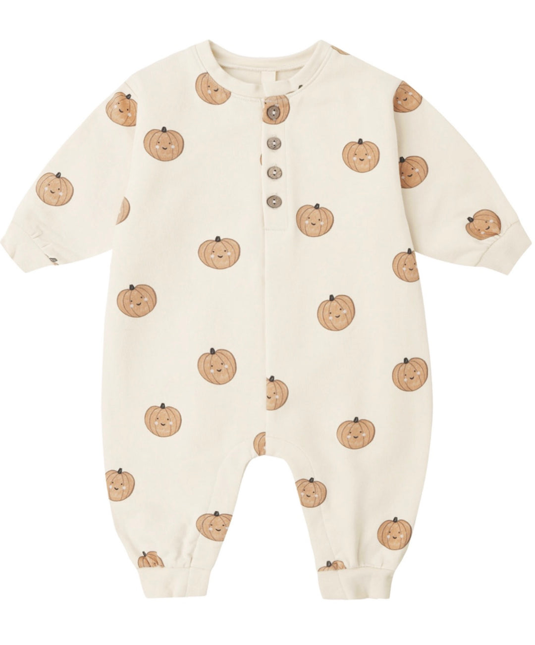 Relaxed Fleece Jumpsuit | Pumpkins