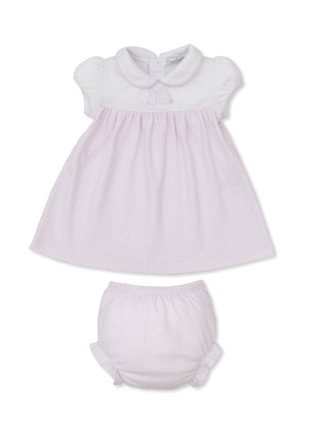 Pique Bunny Bash Pink Dress Set 6-9M Pique Bunny Bash Pink Dress Set 6-9M