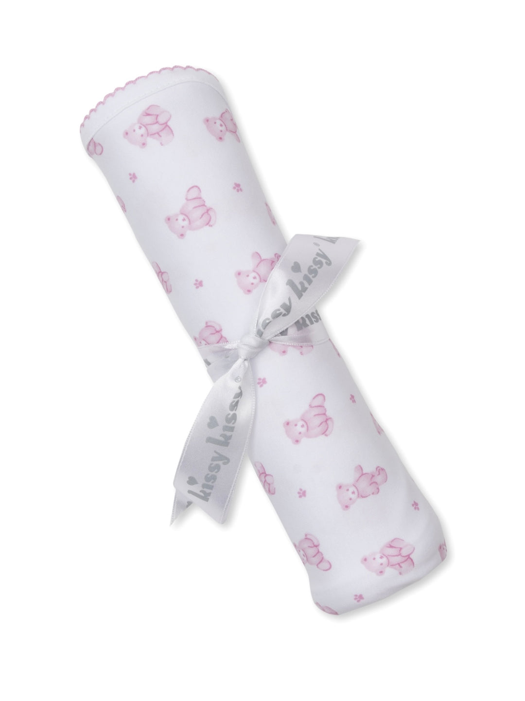 Teddy Bear Time Pink Blanket