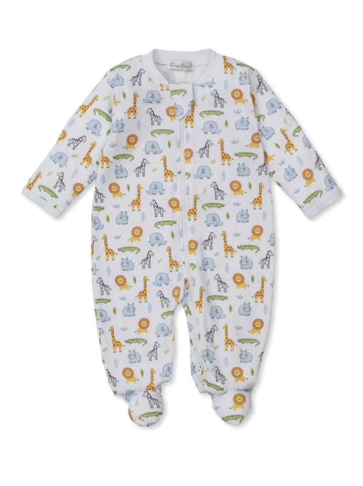 Safari Wild Multi Baby Footie w/ Zip