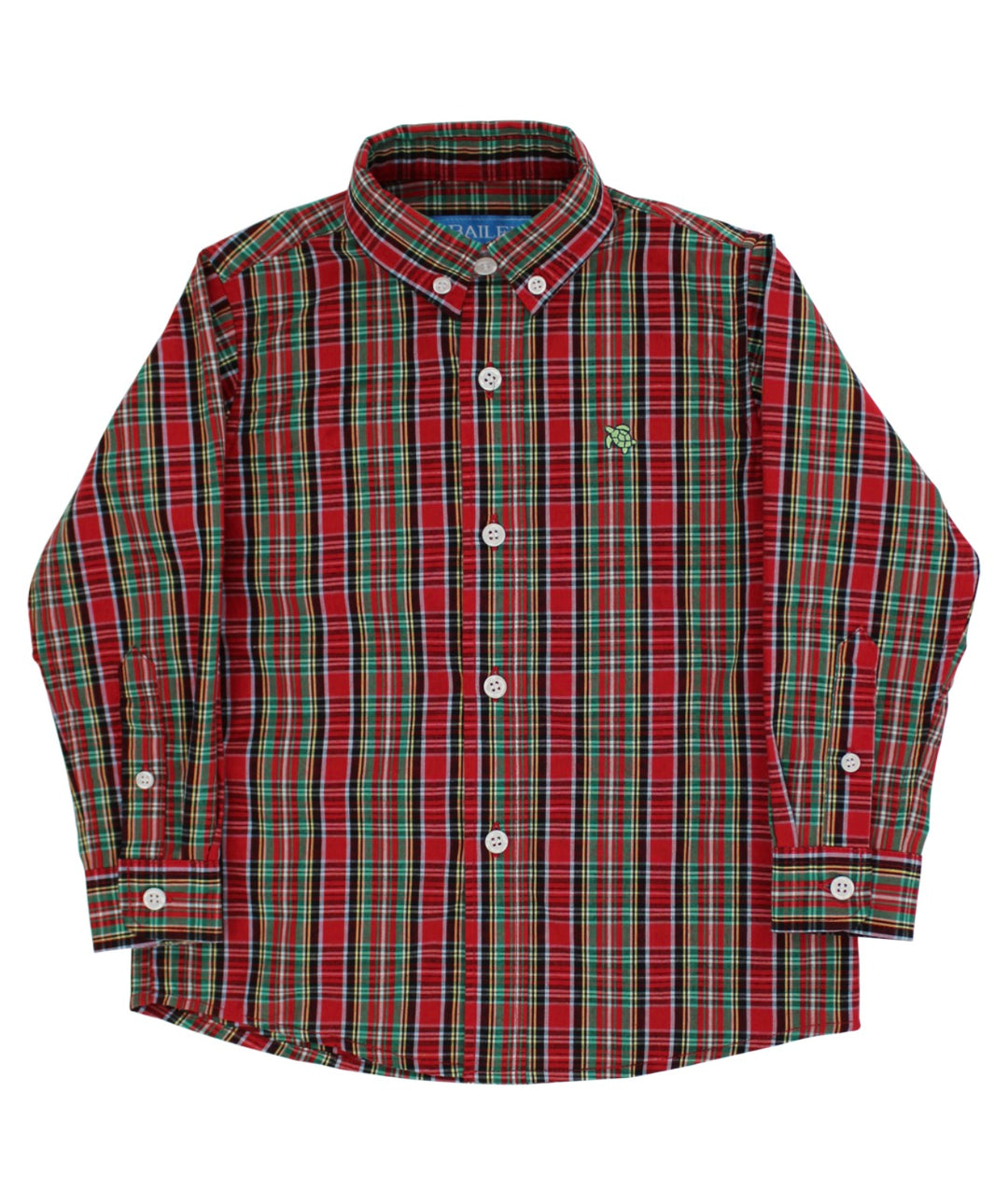 Boys Button Down Shirt | Tartan