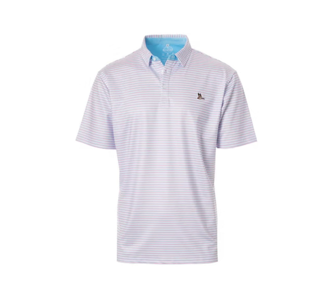 Youth Cayuga Polo | Pink/Blue