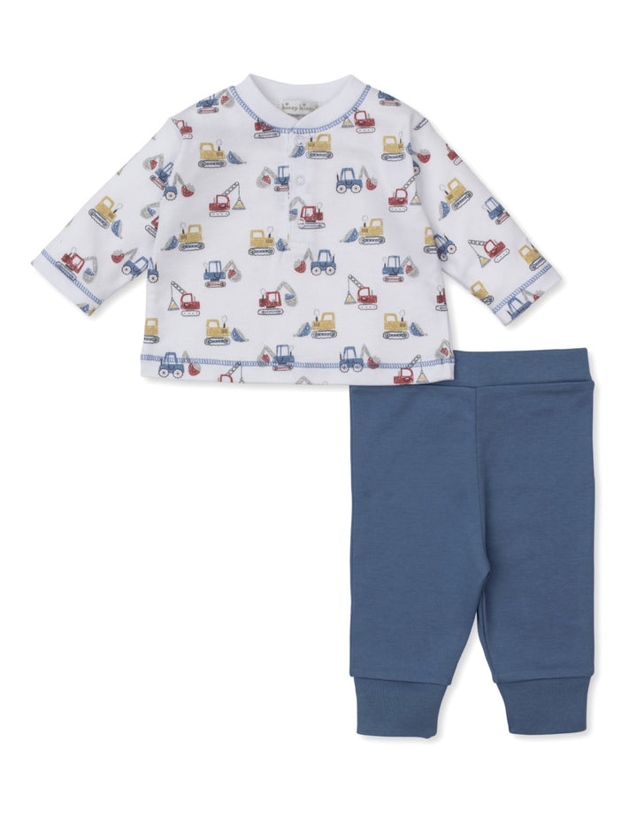 Boys Pant Set | Construction Diggers
