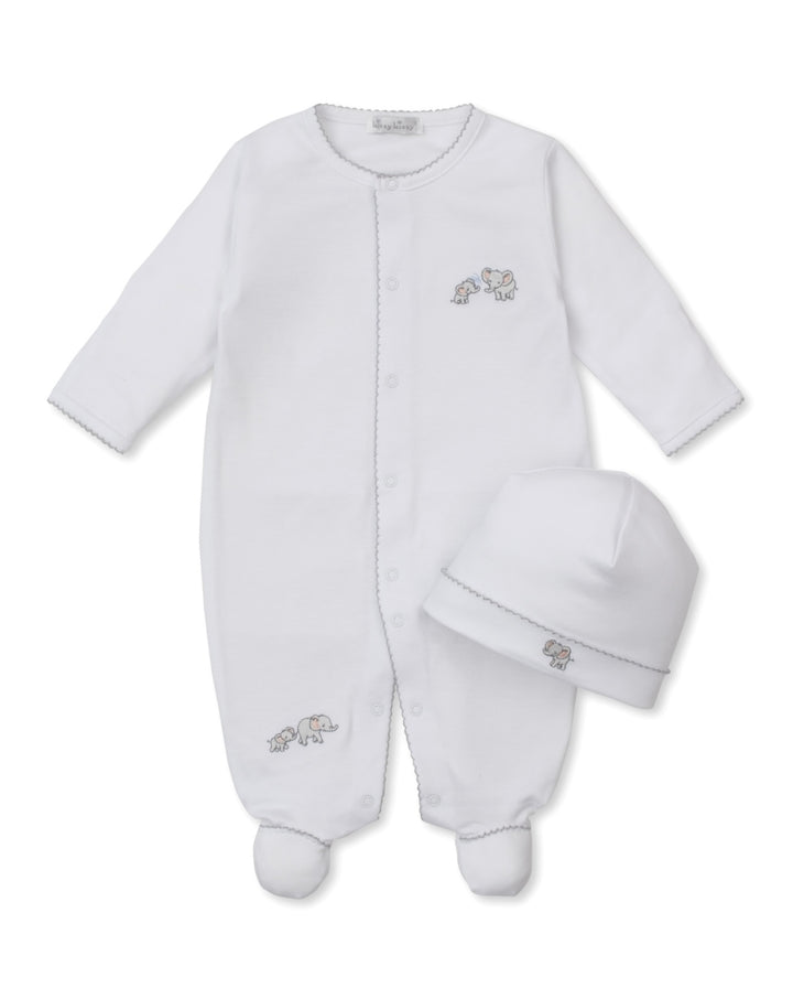 Elephant Esprit Infant Footie w/ Hat