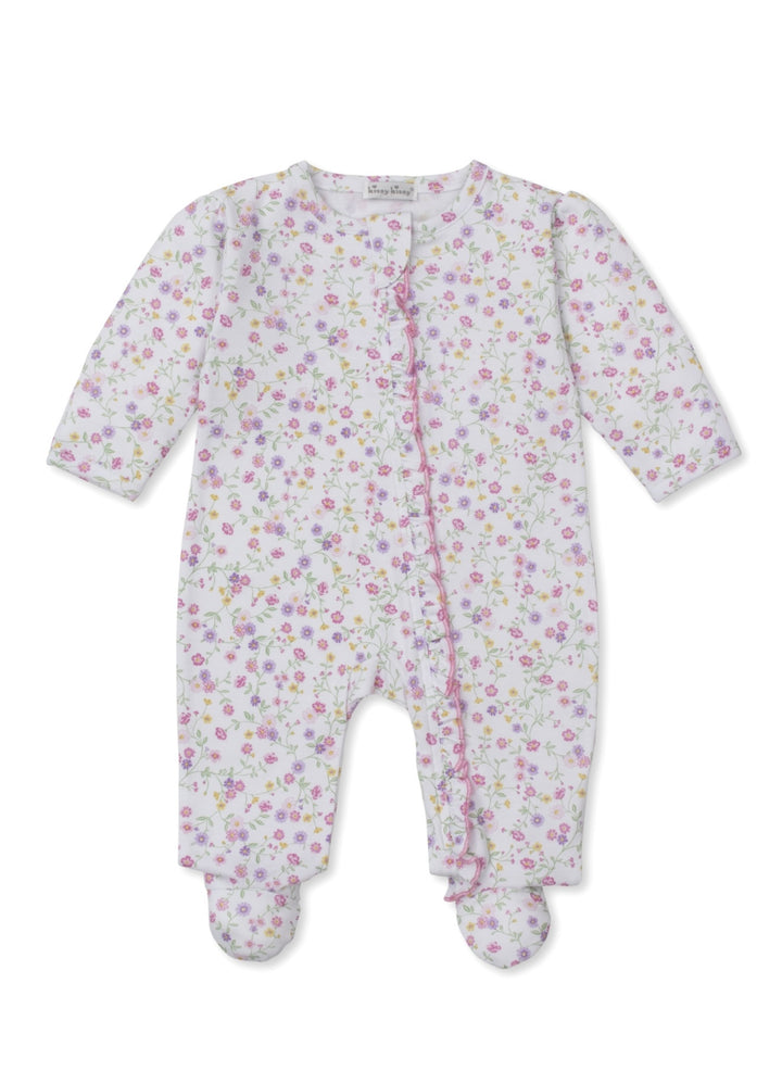 Autumn Gardens Zipped Footie