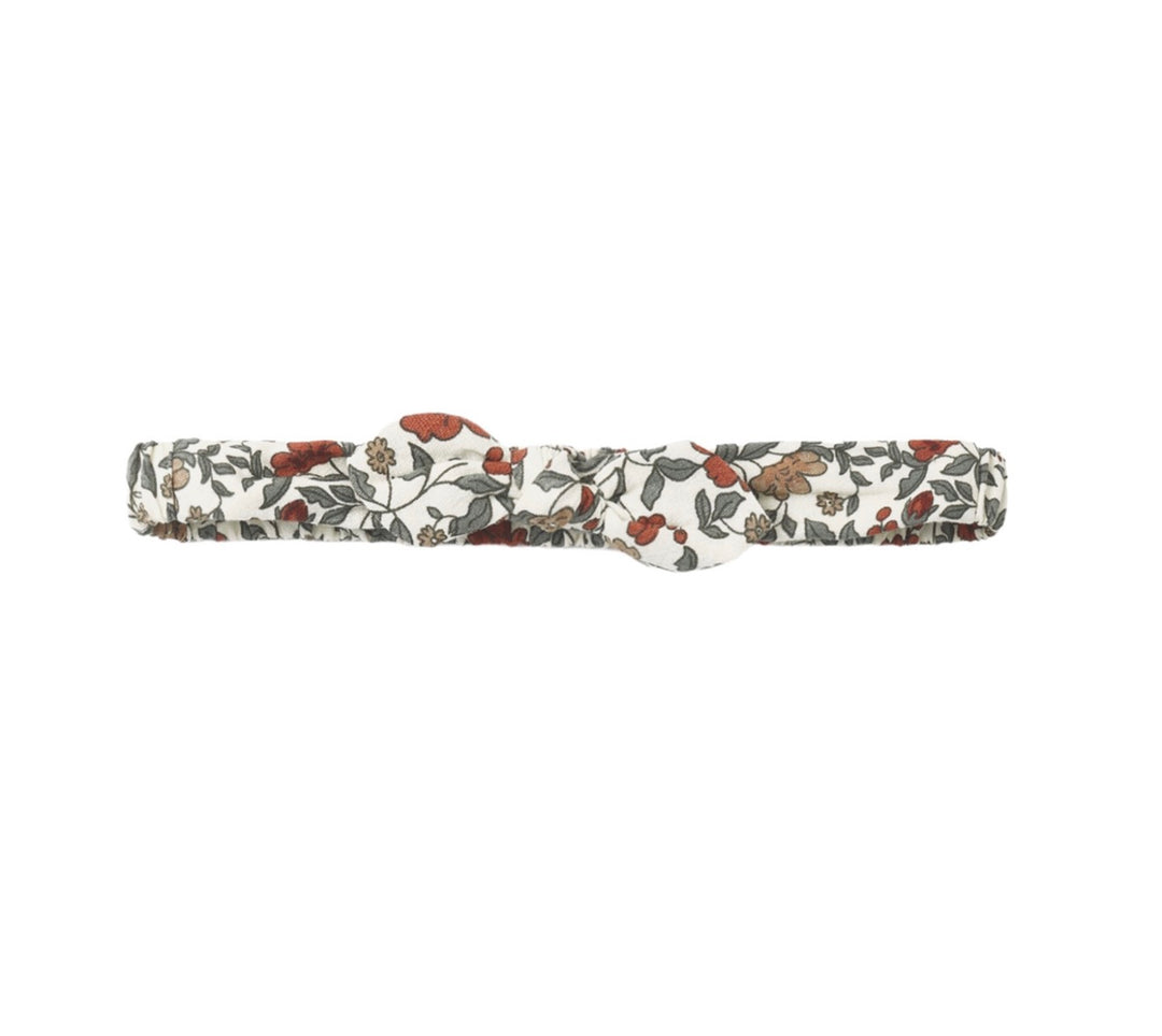 Baby Bow Headband | Holiday Floral