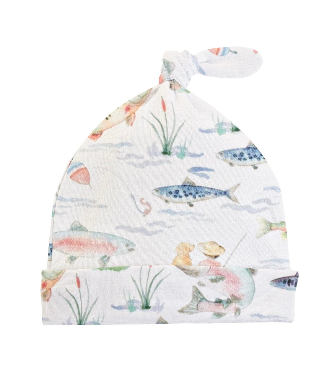 Gone Fishing Hat w/ Knot