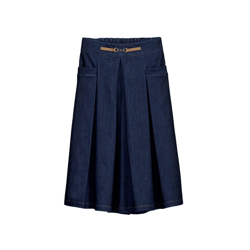 Girls Midi Skort | Super Dark