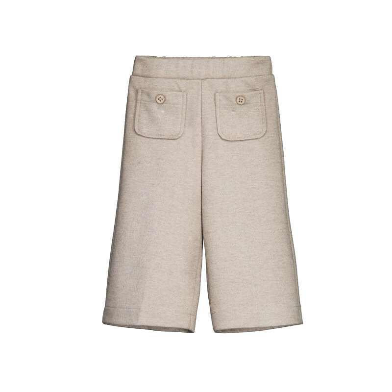 Baby Girls Denim Trousers | Walnut
