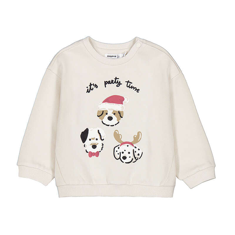 Baby Boys Pullover Sweater | Stone