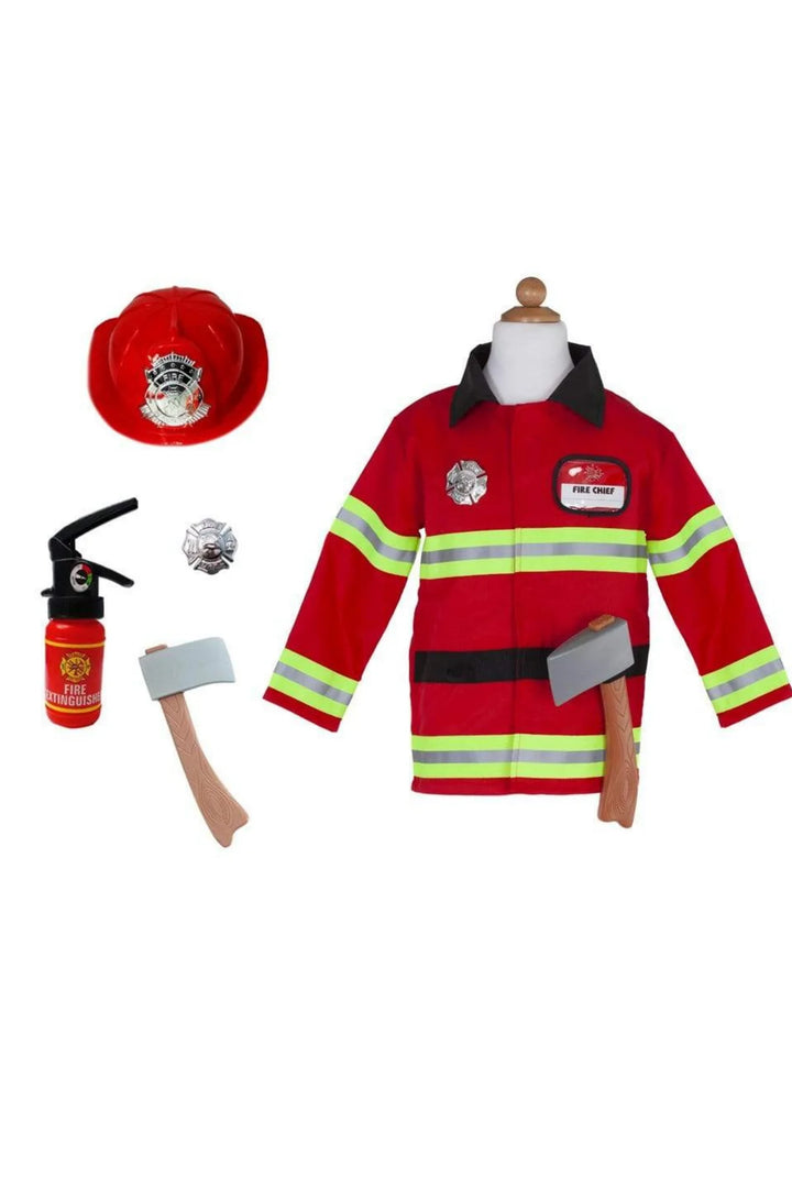 Firefighter Costume with Accessories: 3/4