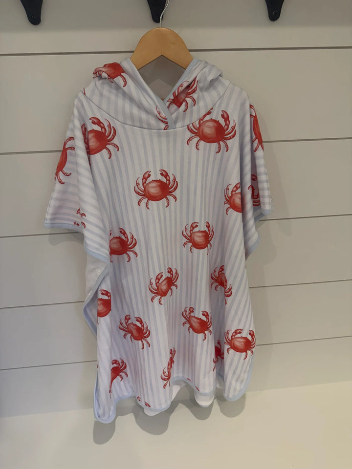 Coastal Cover-Up Hooded Towel | Crabby Cabana