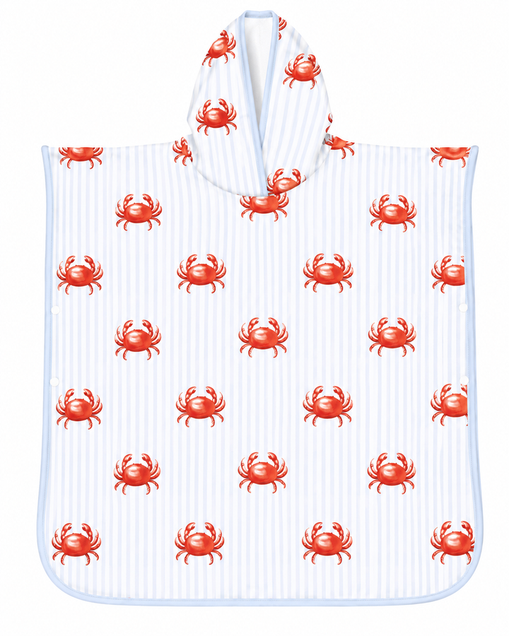 Coastal Cover-Up Hooded Towel | Crabby Cabana
