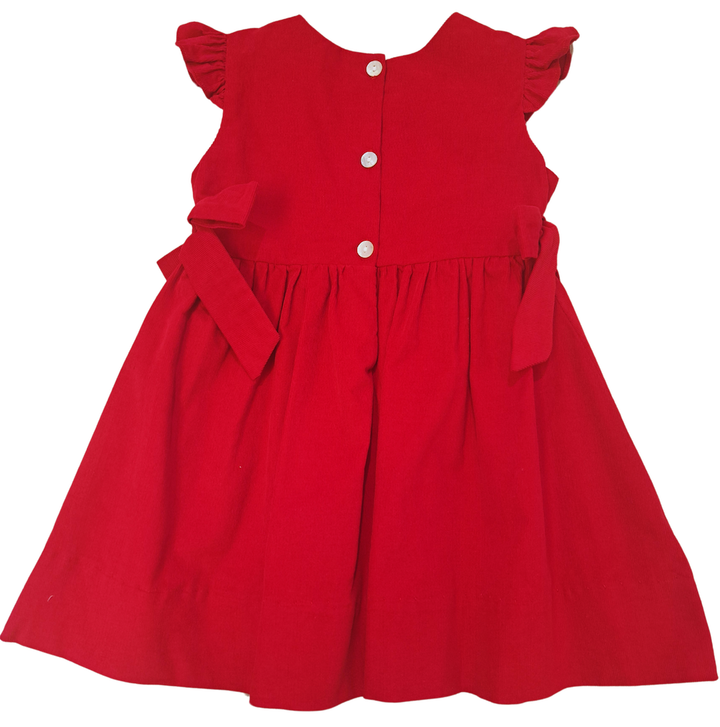 Girl's Red Corduroy Jumper Basics Collection