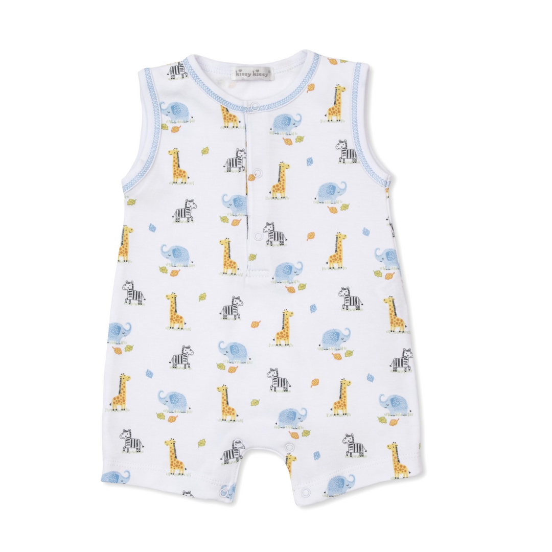 Safari Bunch Sleeveless Playsuit