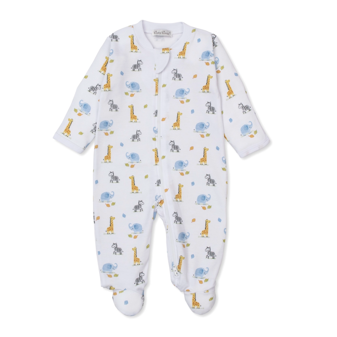 Safari Bunch Footie w/ Zip