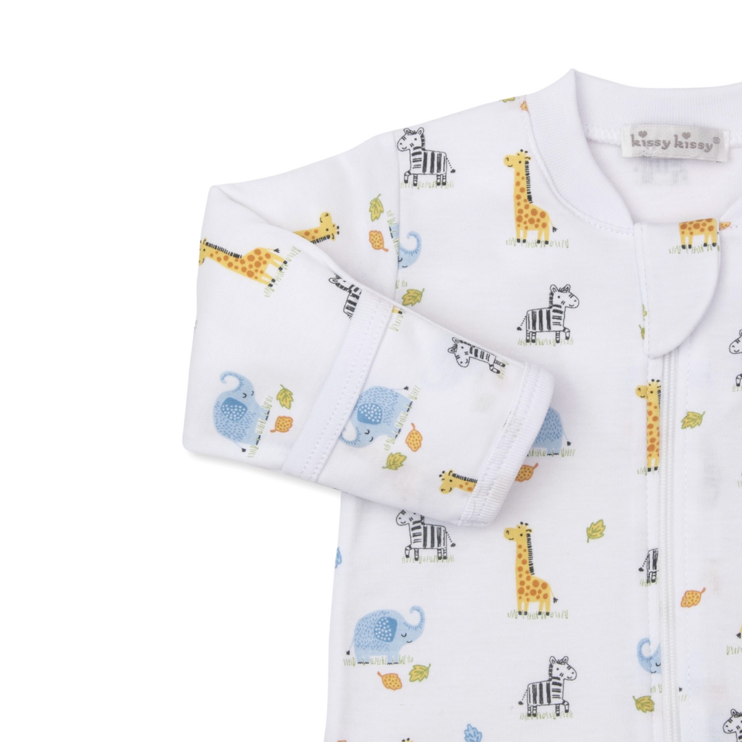 Safari Bunch Footie w/ Zip