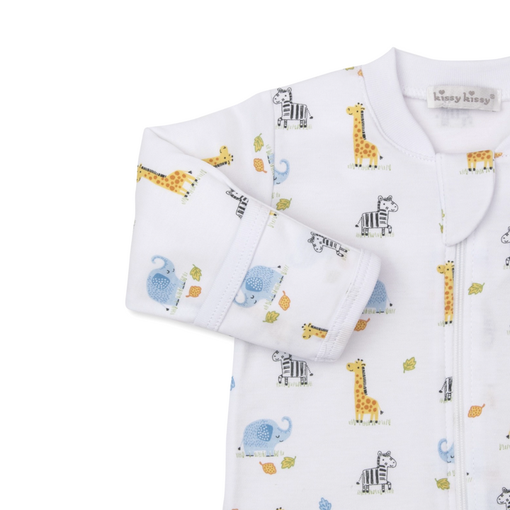 Safari Bunch Footie w/ Zip
