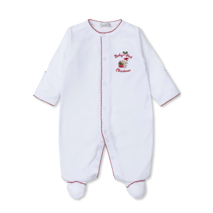 Kissy Kissy Baby’s First Christmas 24 Unisex Footie: 6-9M