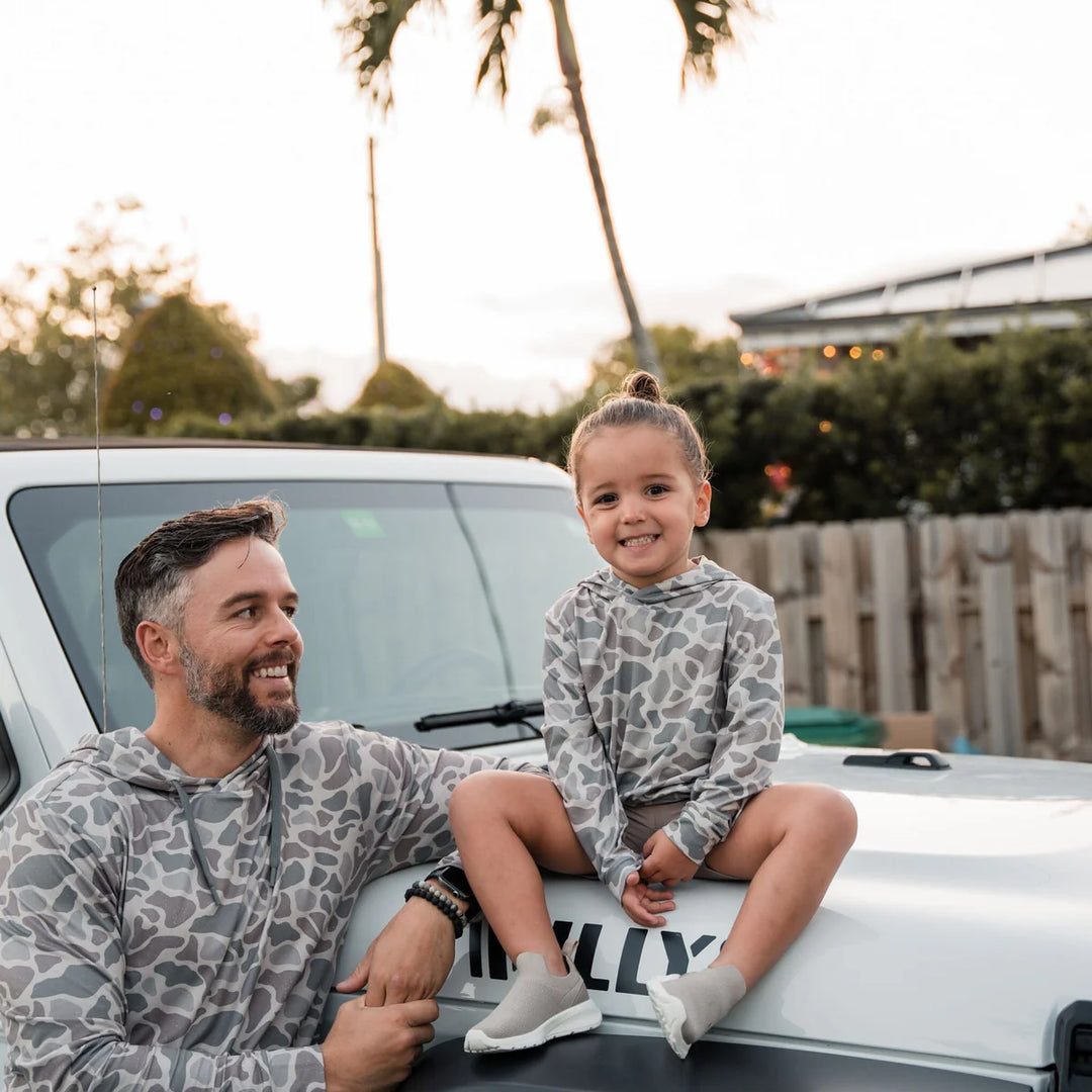 Youth Marsh Camo Performance Hoodie