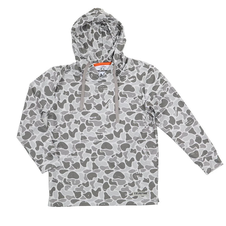 Youth Marsh Camo Performance Hoodie