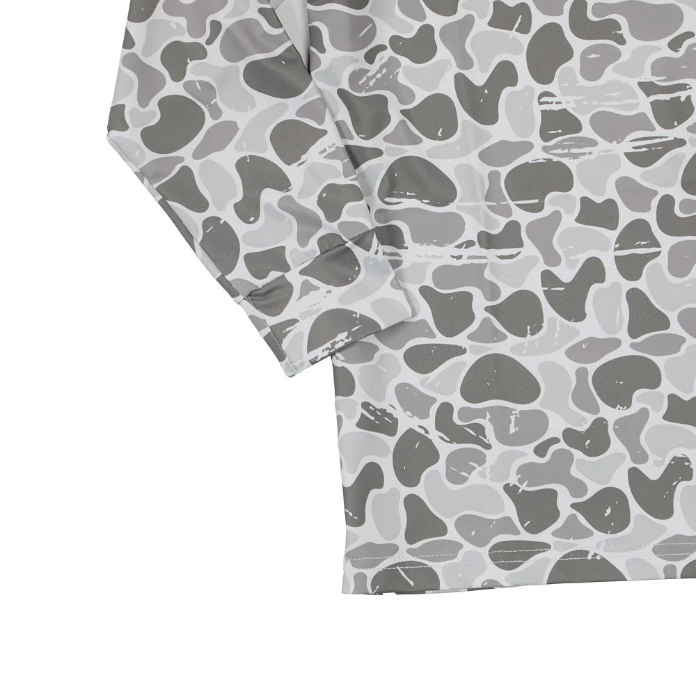 Youth Marsh Camo Performance Hoodie