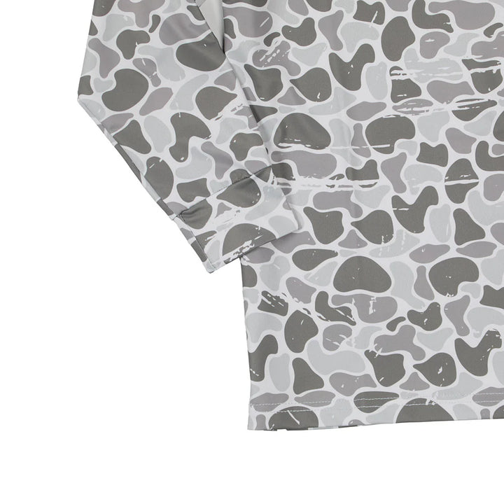 Youth Marsh Camo Performance Hoodie