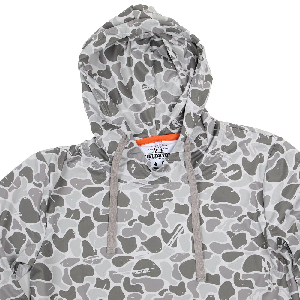 Youth Marsh Camo Performance Hoodie