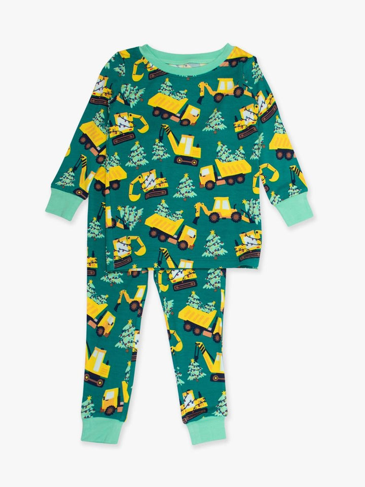 Boys Holiday Haul Long Sleeve Bamboo Pajama Set