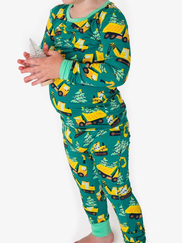Boys Holiday Haul Long Sleeve Bamboo Pajama Set