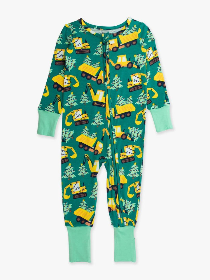 Boys Holiday Haul One-Piece Bamboo Pajama