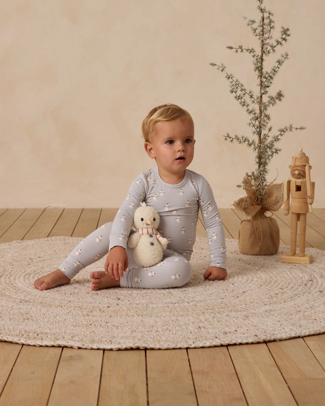 Bamboo Pajama Set | Snowmen