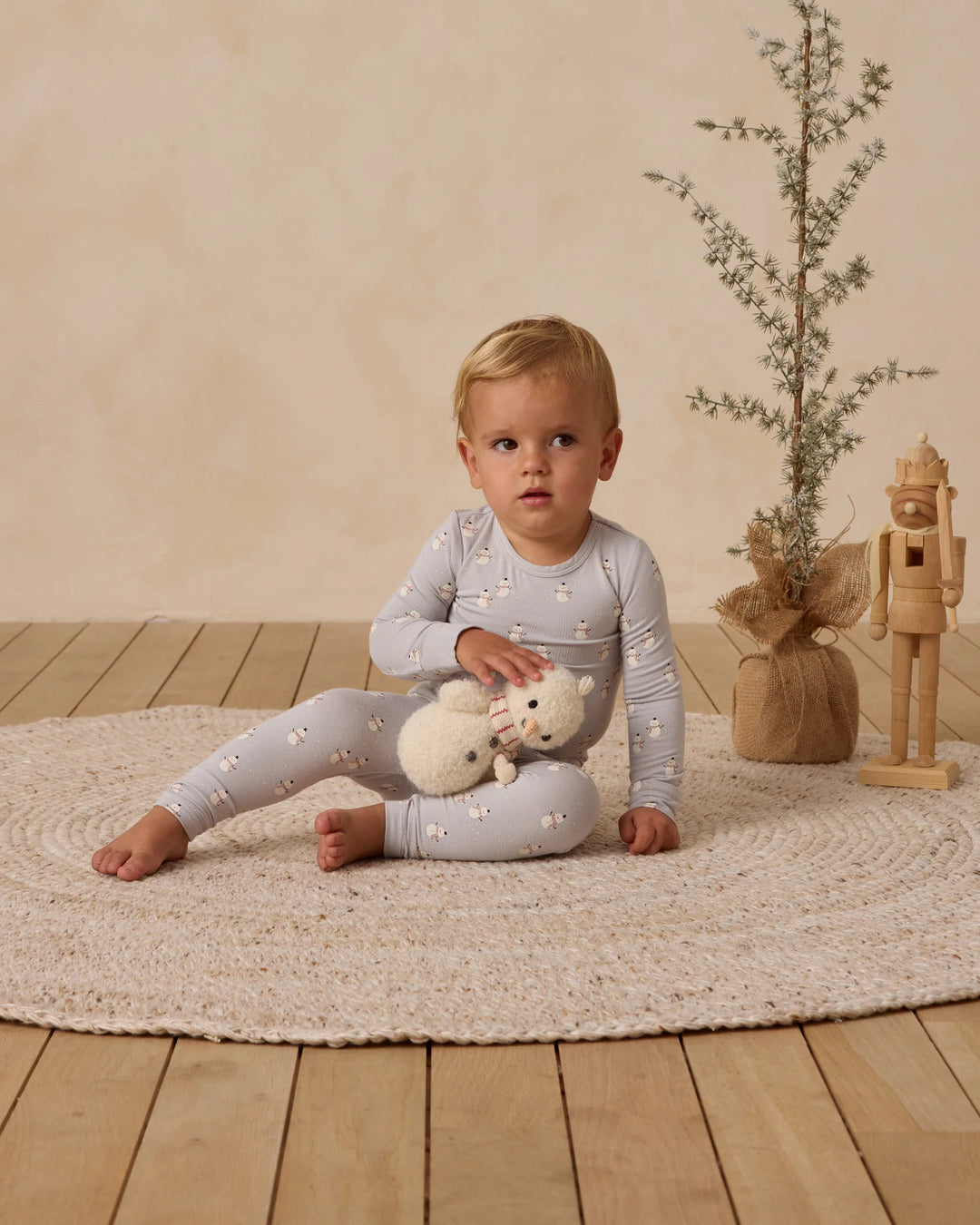 Bamboo Pajama Set | Snowmen