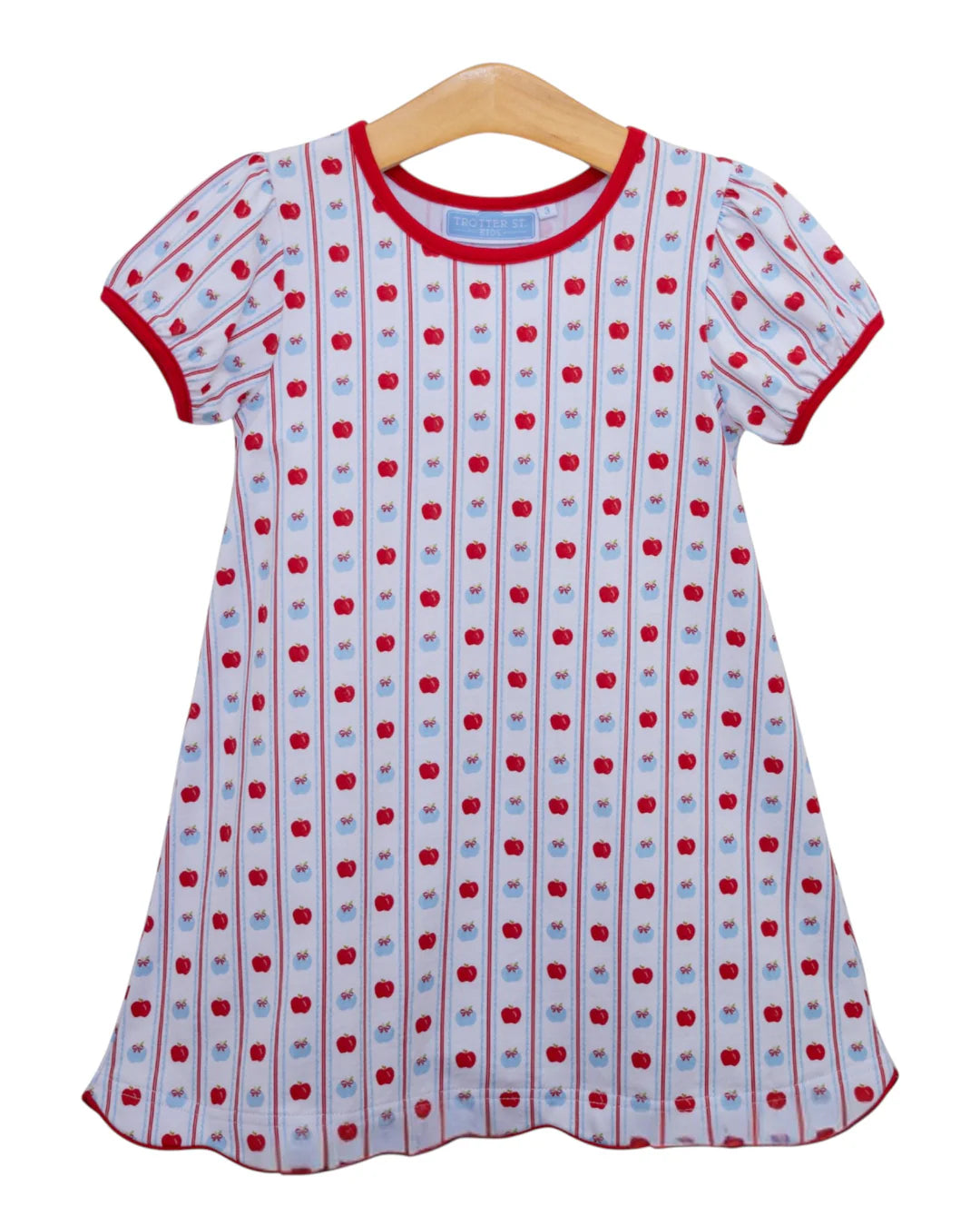 Apple Print Dress