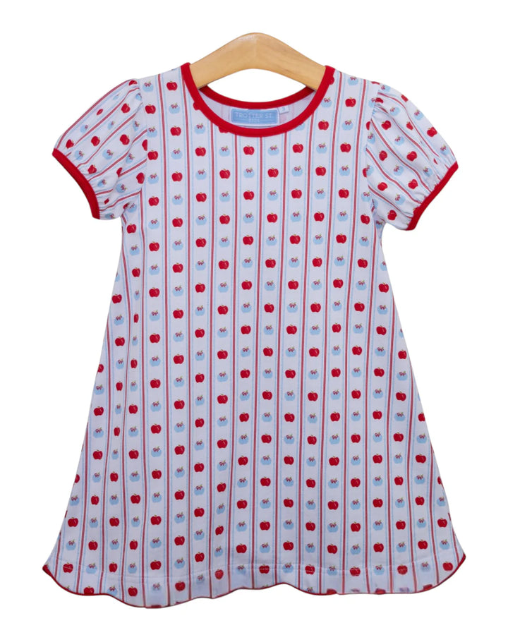 Apple Print Dress