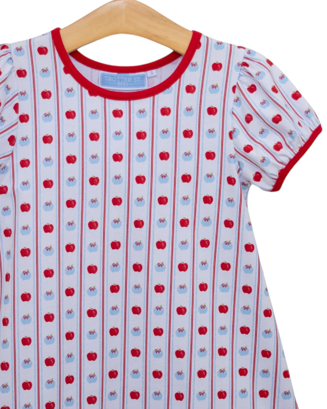 Apple Print Dress