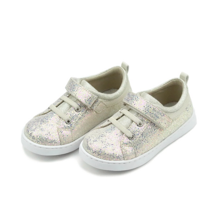 Natalie Metallic Playground Sneaker - Silver