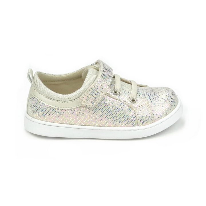 Natalie Metallic Playground Sneaker - Silver